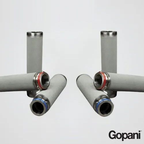 Silver Ss316 Sintered Metal Filter Tube