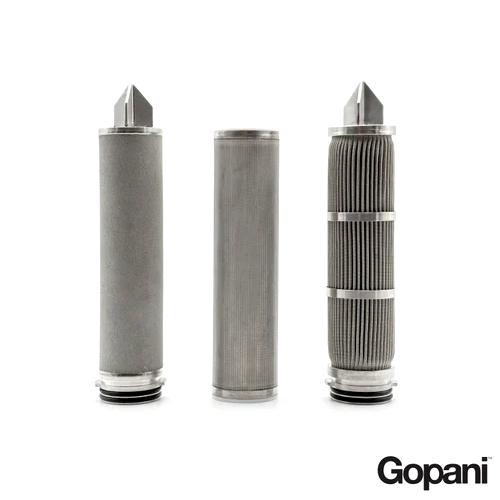 20-25 Inch Sintered Metal Filters - Application: Industrial