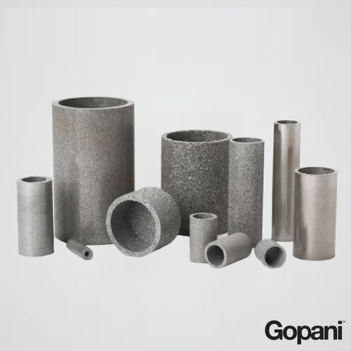 Porous Tubes - Stainless Steel SS304, Length 5-60 Inches, Silver Color, Industrial Filter Medium