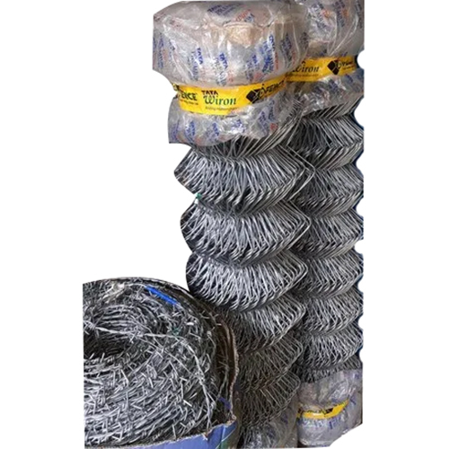 Fencing Razor Barbed Wire - Iron Material, 54 Meter Roll Size | Features Galvanised Surface Treatment, Sharp Edges Finish