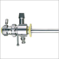 Resectoscope Sheath Central valve, oblique shaft e