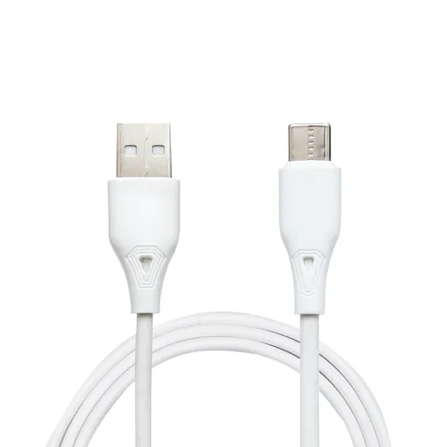 220 V Type C Usb Data Cable - Pvc Jacket, 1 M Length, 4 A Current | Ideal For Mobile Device Connectivity, Compatible With Android Systems