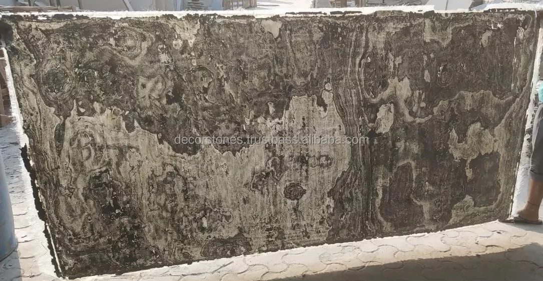 Translucent Black Slate Flexible Veneer - Product Type: Natural Stone