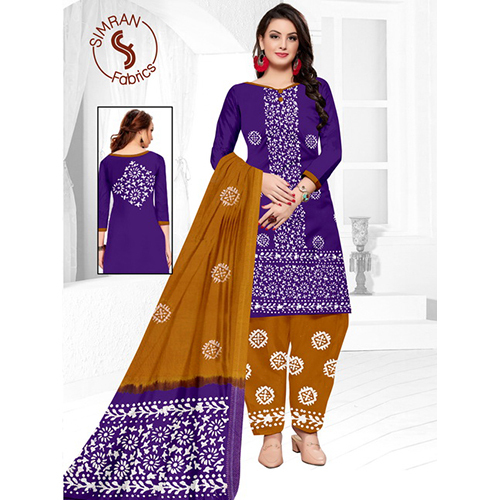 Ladies Poplin Cotton Suit Material