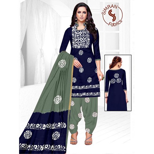 Designer Poplin Cotton Suit Material