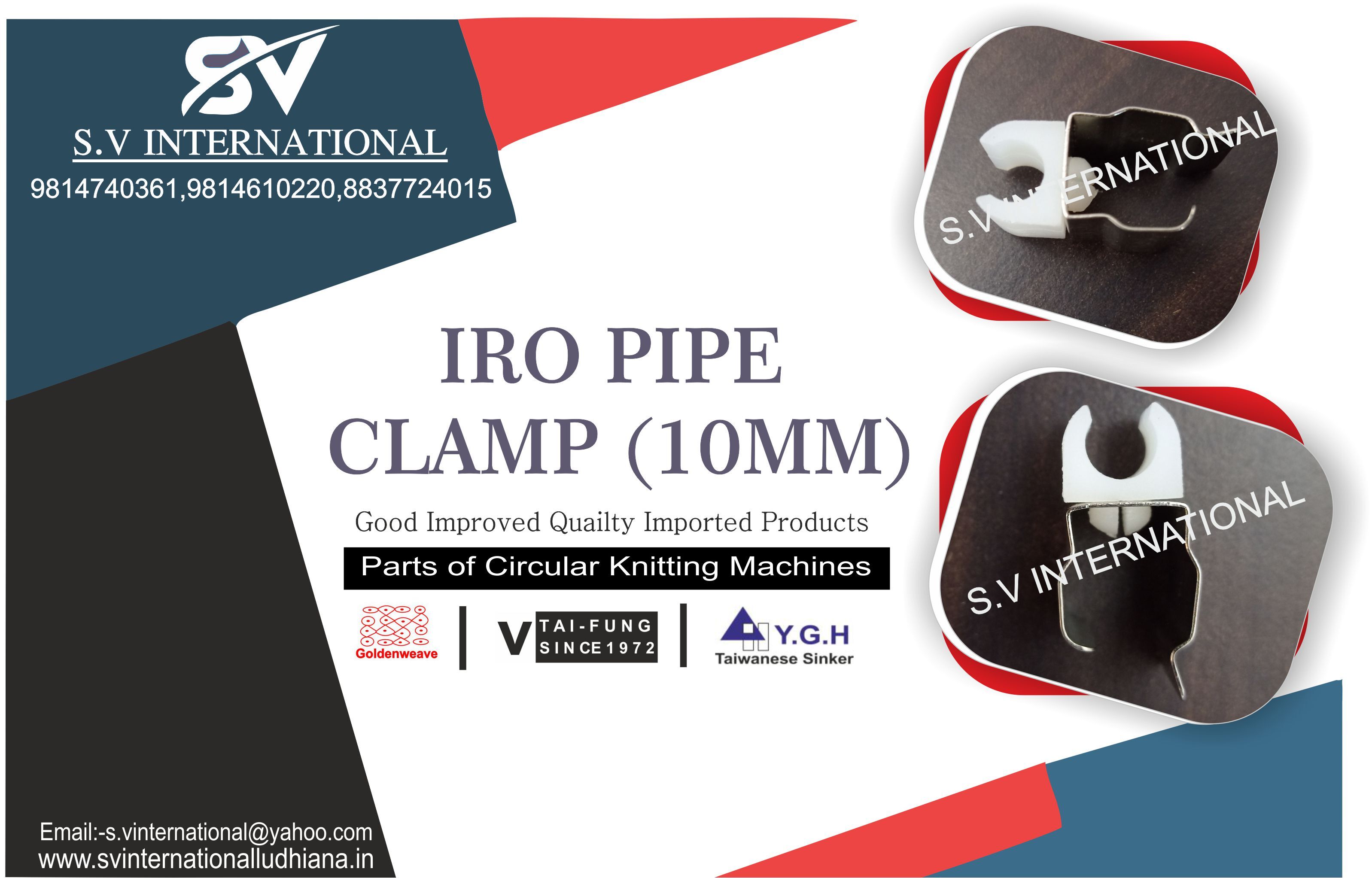 Iro Pipe Clamp