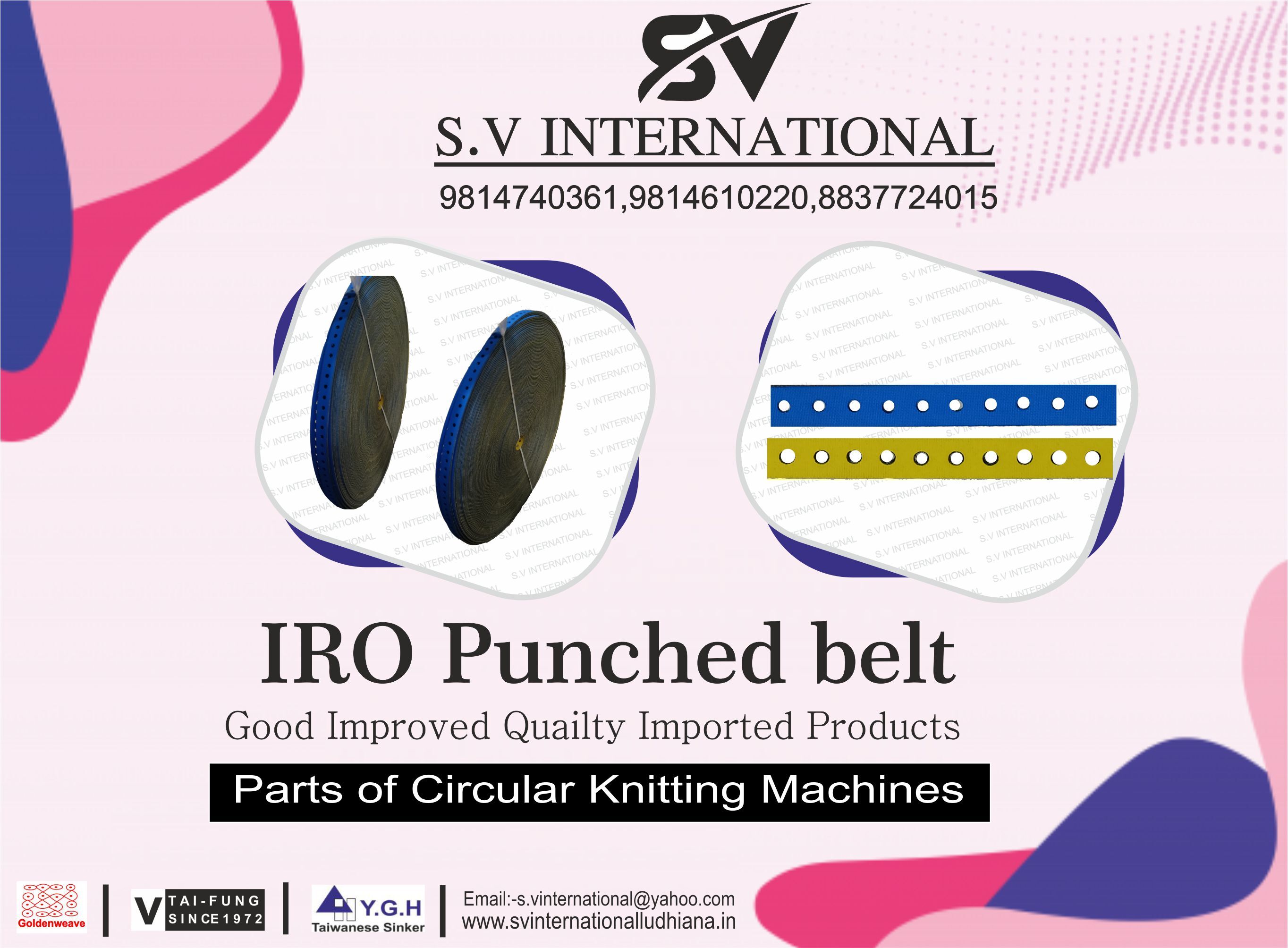 Iro Punched Belt - Steel, 25mm Width, 1mm Thickness, 5mm Hole Diameter, 10mm Hole Pitch, Blue | Durable, Efficient, High-strength, Long-lasting, Reliable