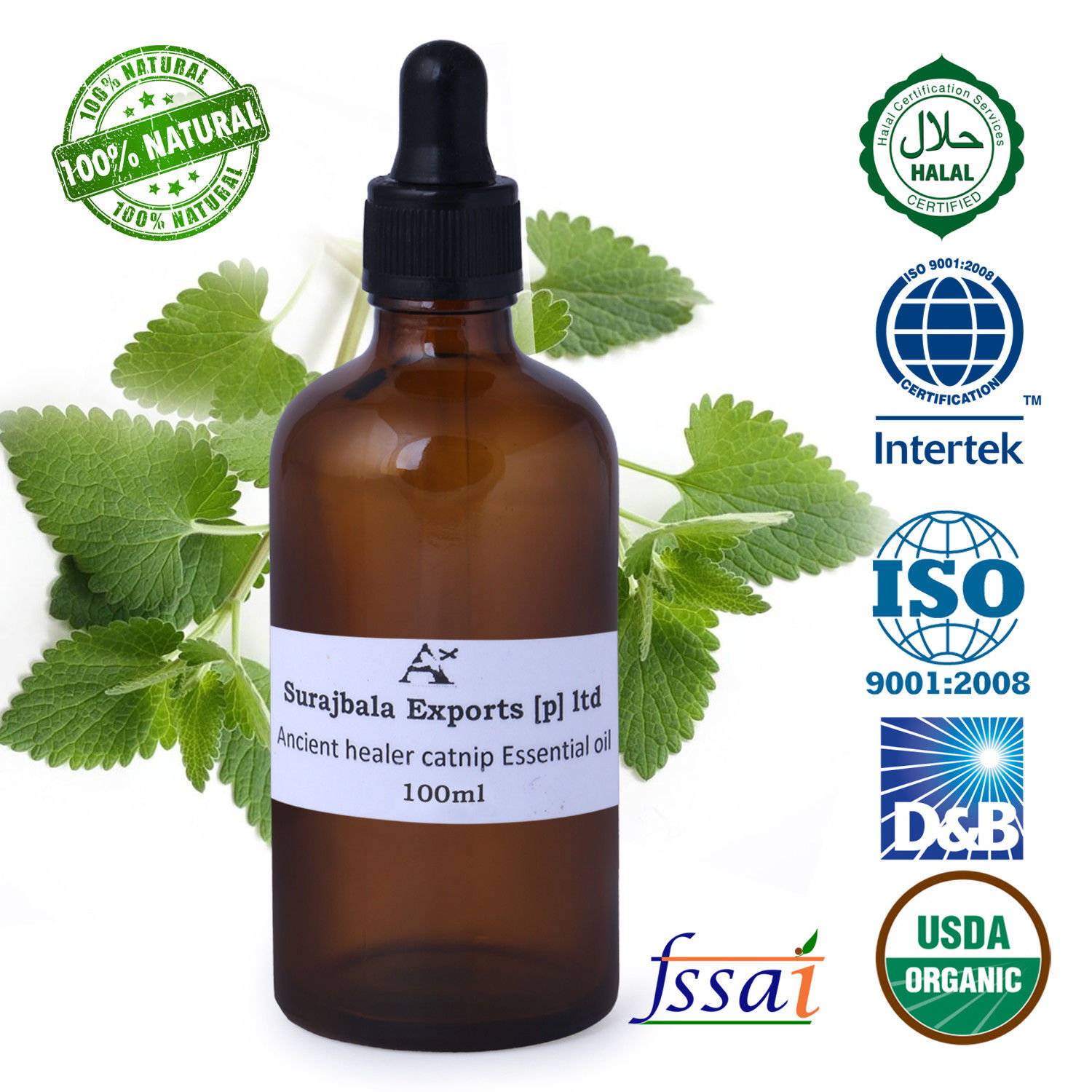 Catnip Essential Oil Age Group: All Age Group