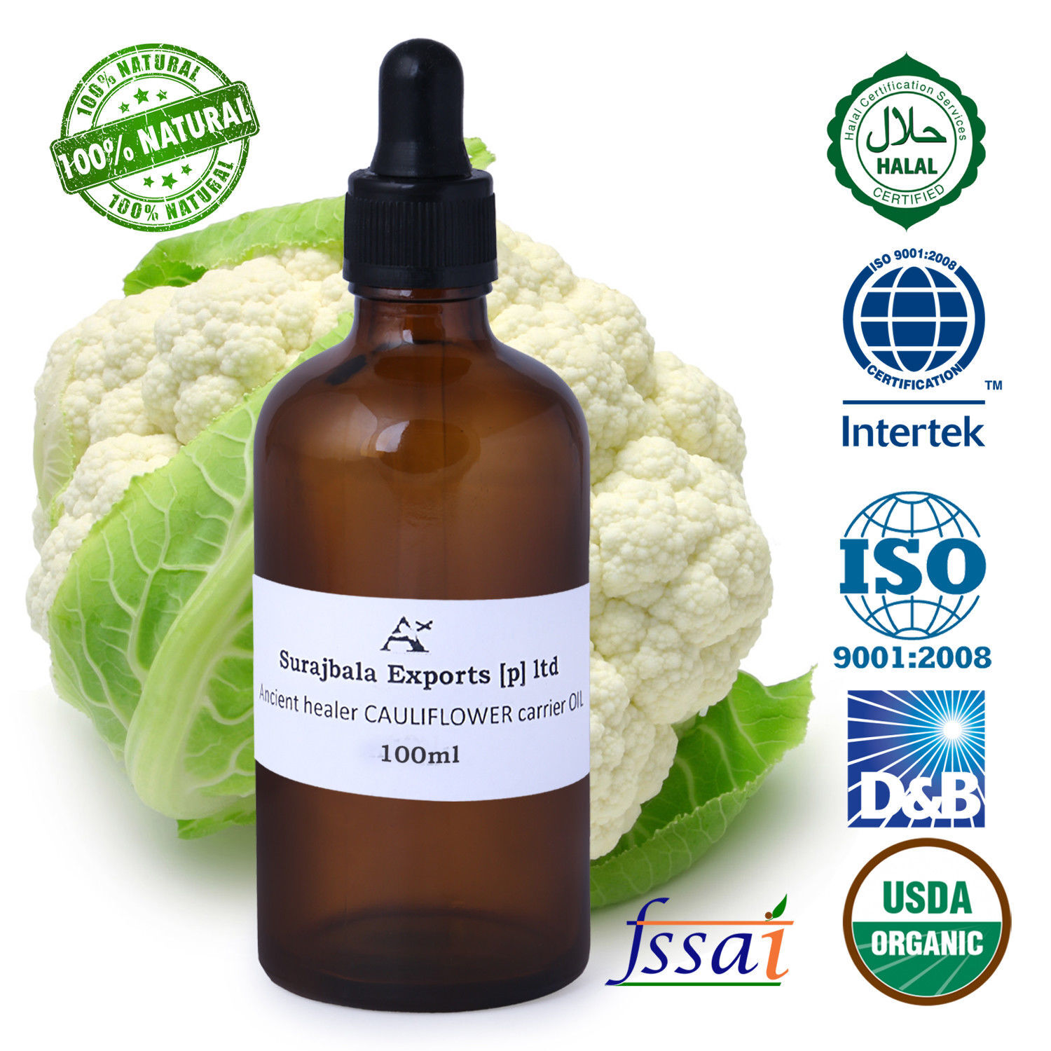 Cauliflower Carrier Oil Age Group: All Age Group