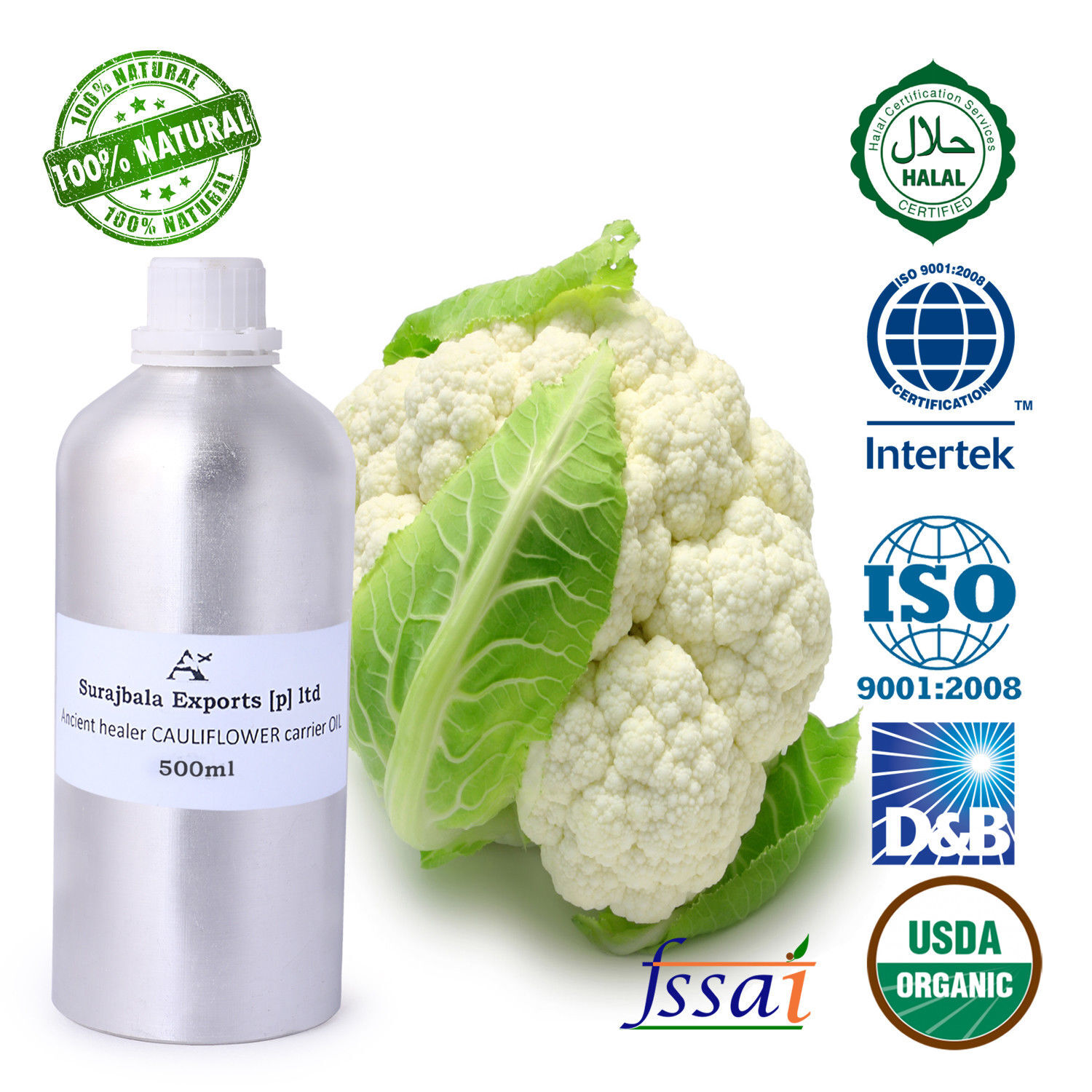 Cauliflower Carrier Oil Age Group: All Age Group