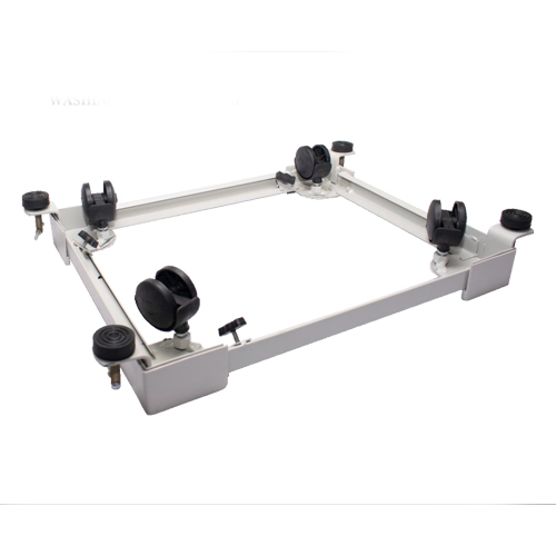 व्हाइट वॉशिंग मशीन स्टैंड