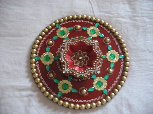 Rangoli Platter