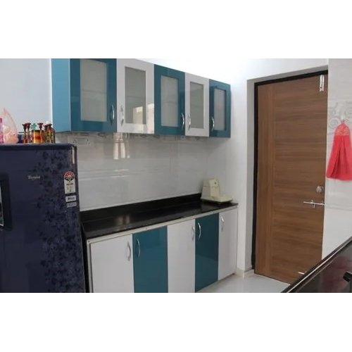 ऐक्रेलिक मॉड्यूलर किचन कारपेंटर असेंबली