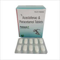 एसिक्लोफेनाक पेरासिटामोल टैबलेट