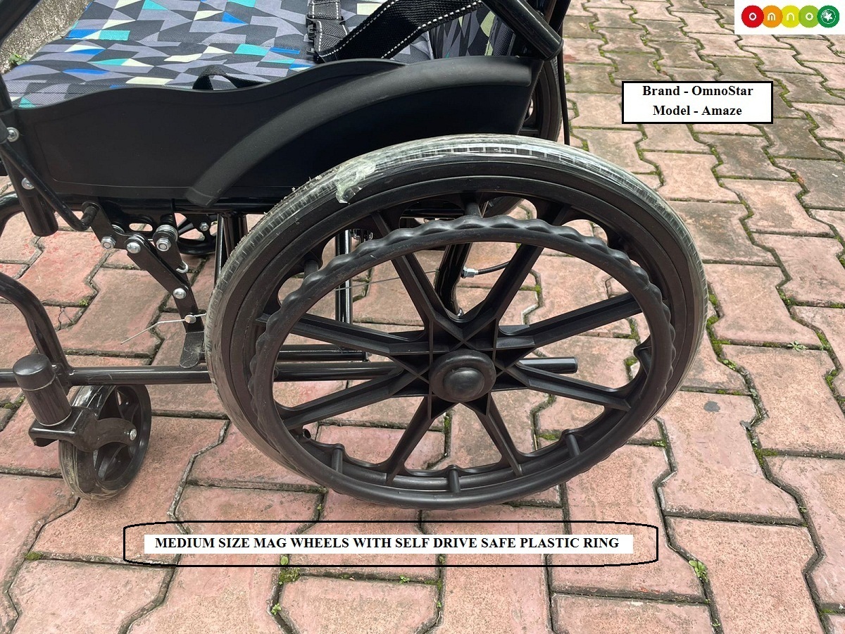 Aluminum Lightweight Wheelchair Omnostar Amaze Battery Life: None