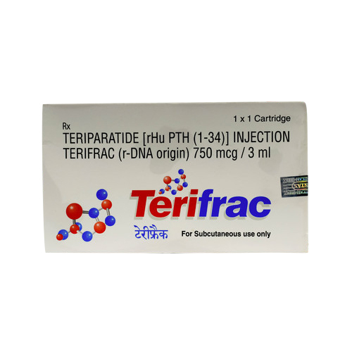 750mcg 3ml टेरीपैराटाइड टेरीफ़्रेक इंजेक्शन रूम टेम्परेचर 25a C