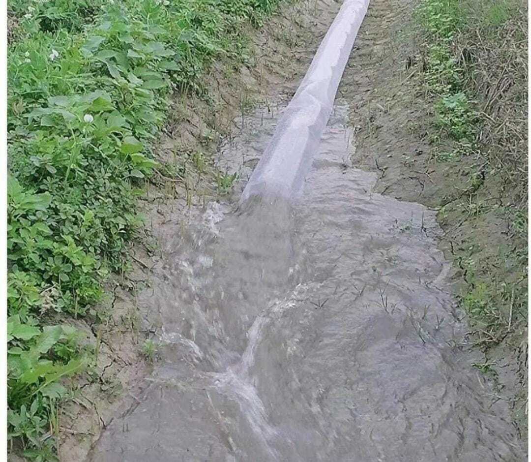 Lapeta Pipe - 4 Inch Diameter, 660 Feet Length | 100% Virgin Ldpe, Transparent Design