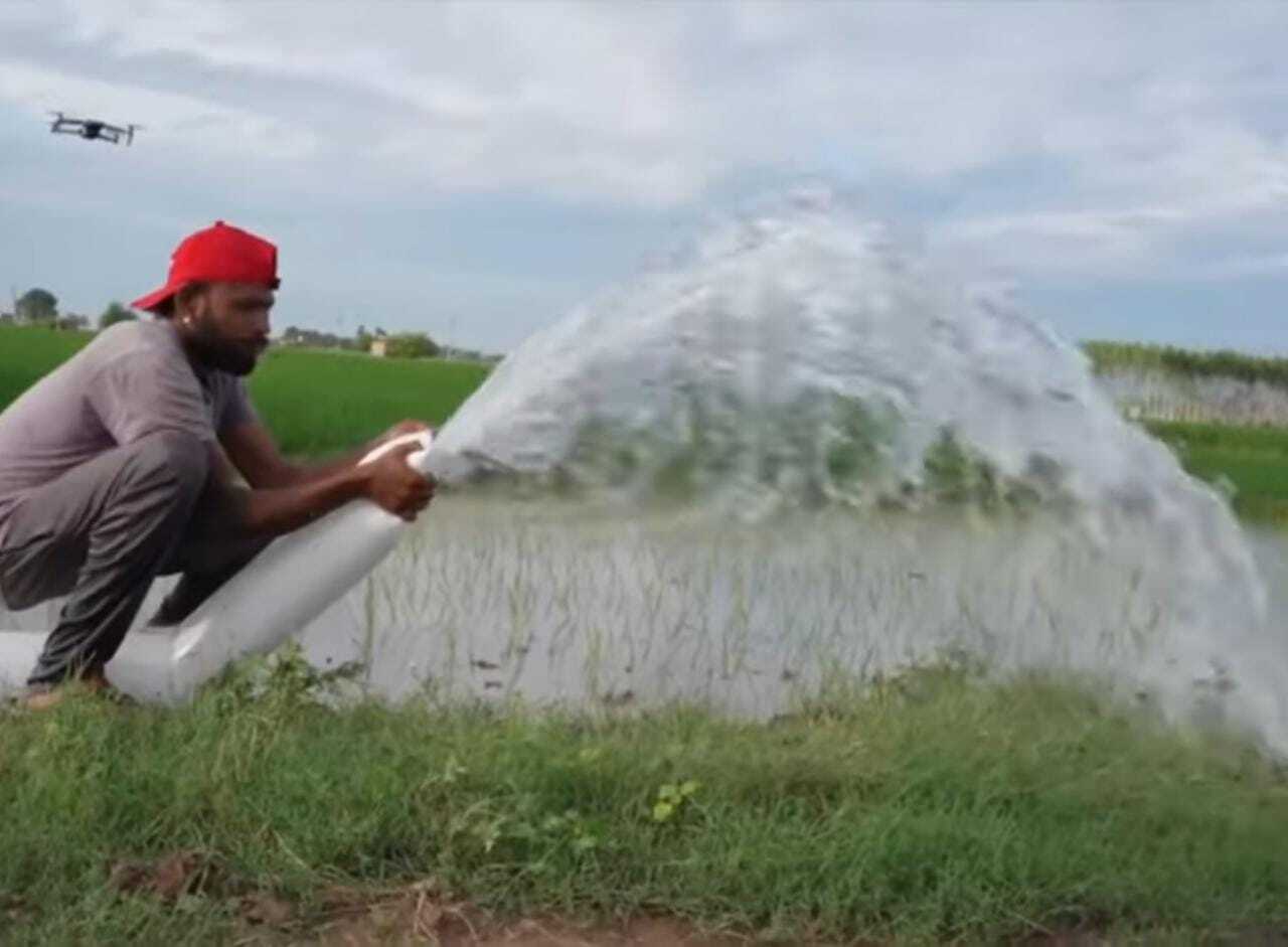 Lapeta Pipe - 4 Inch Diameter, 660 Feet Length | 100% Virgin Ldpe, Transparent Design