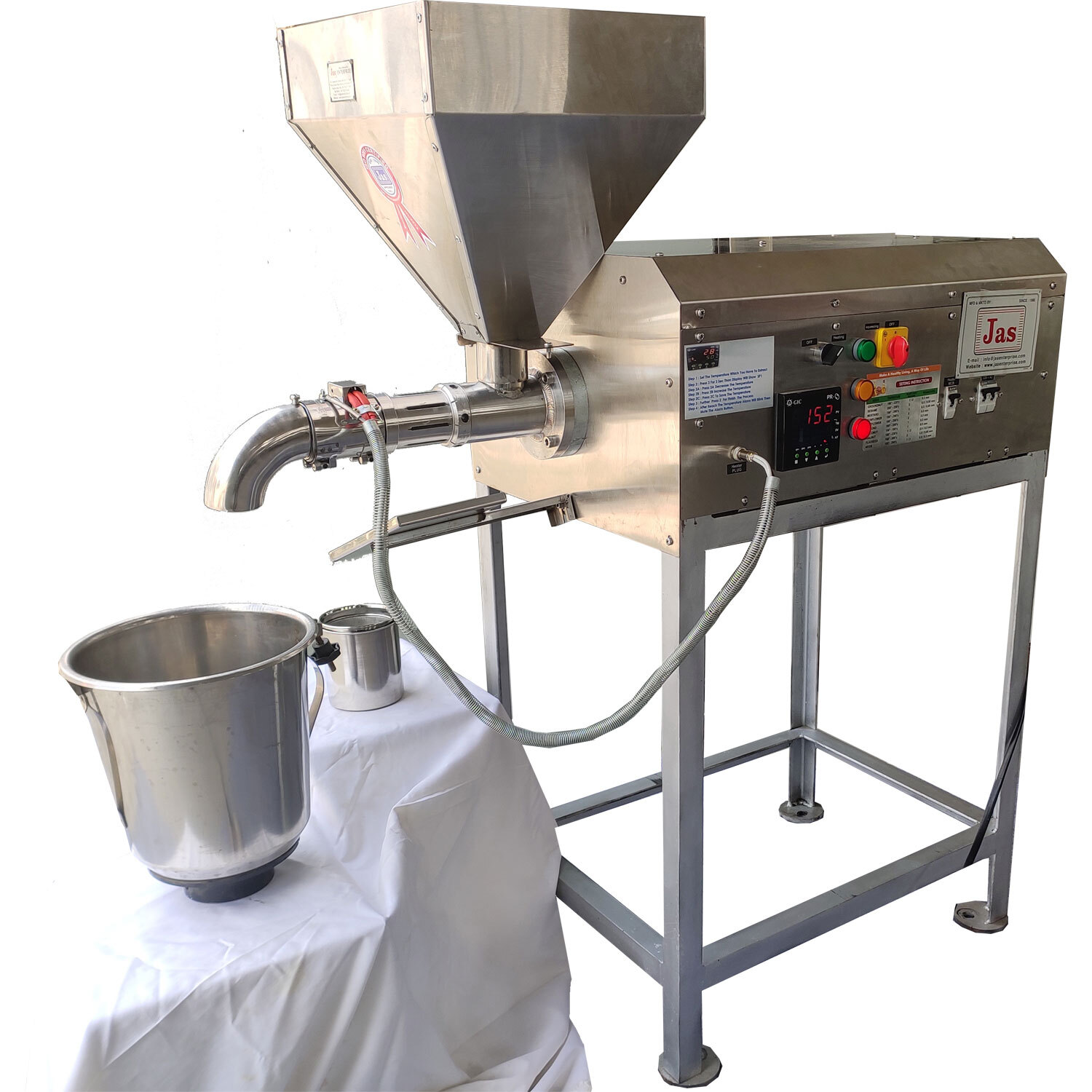 Soybean Oil Mill Machine - Capacity: 20 Ton/day