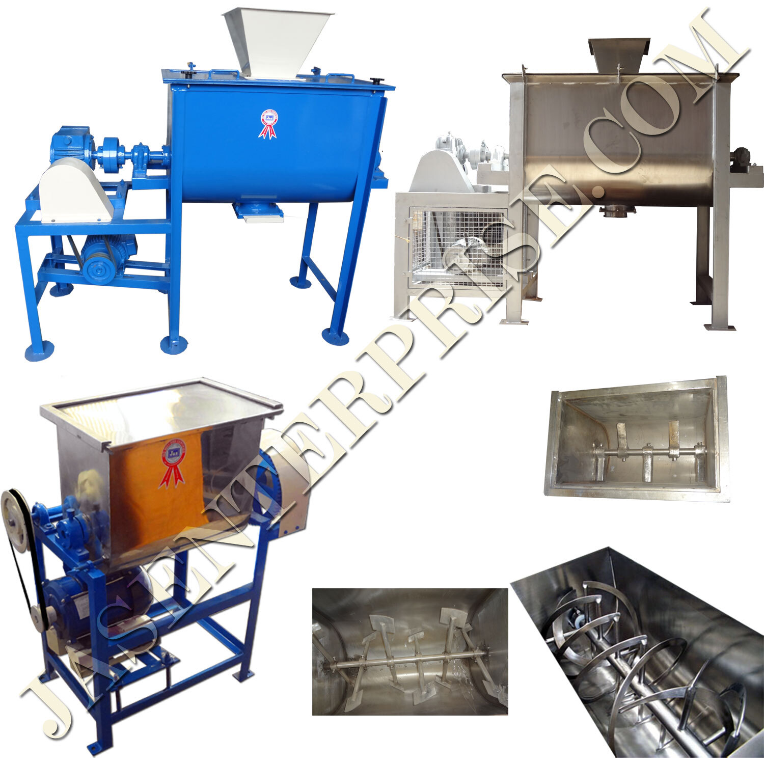 Semi-automatic Ribbon Blenders