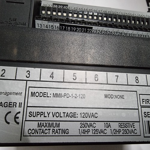 Ge Controller Mmii-pd-1-2-120 Mm2 Motor Manager