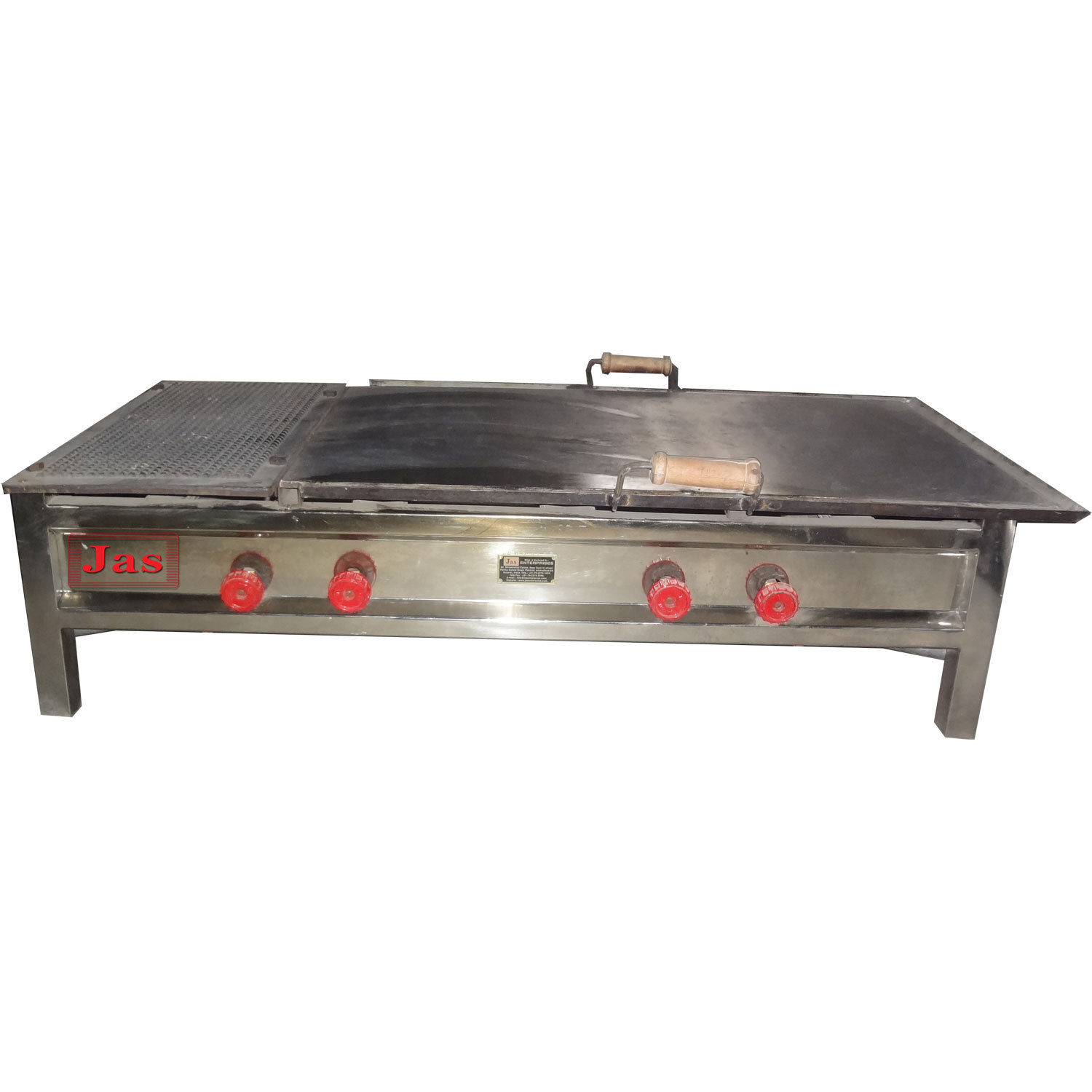 Semi Automatic Chapatti And Dosa Hot Plate With Puffing Grill