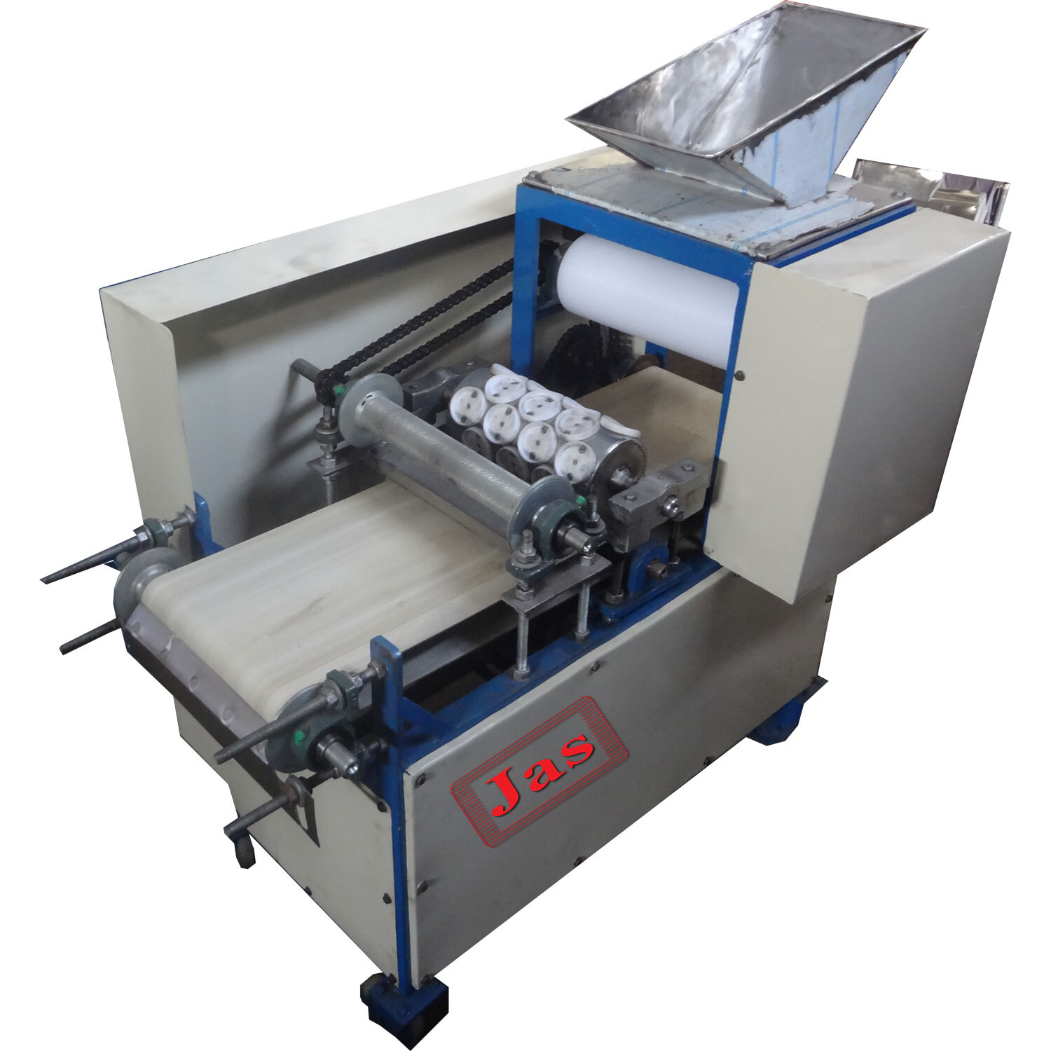 Puchka Machine - 15 Kg/hr Capacity, Stainless Steel Build, Plc Control | Low Maintenance, 370 Watt Power, 1 Year Warranty