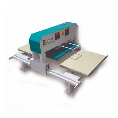 Blue And White Hot Fixing Heat Press Machine