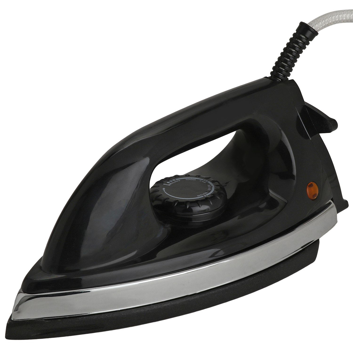 Steelco Electric Iron - 750w, Stainless Steel Non-stick Soleplate, 1.8m Cord Length, Overheat Protection, Lightweight Design, Ideal For All Fabrics