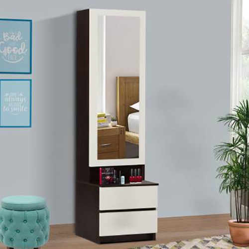 लकड़ी की ड्रेसिंग टेबल