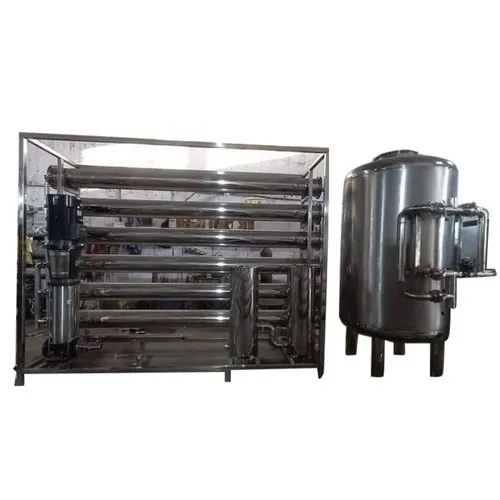 Semi Automatic 4000 Lph Ss Ro Water Plant