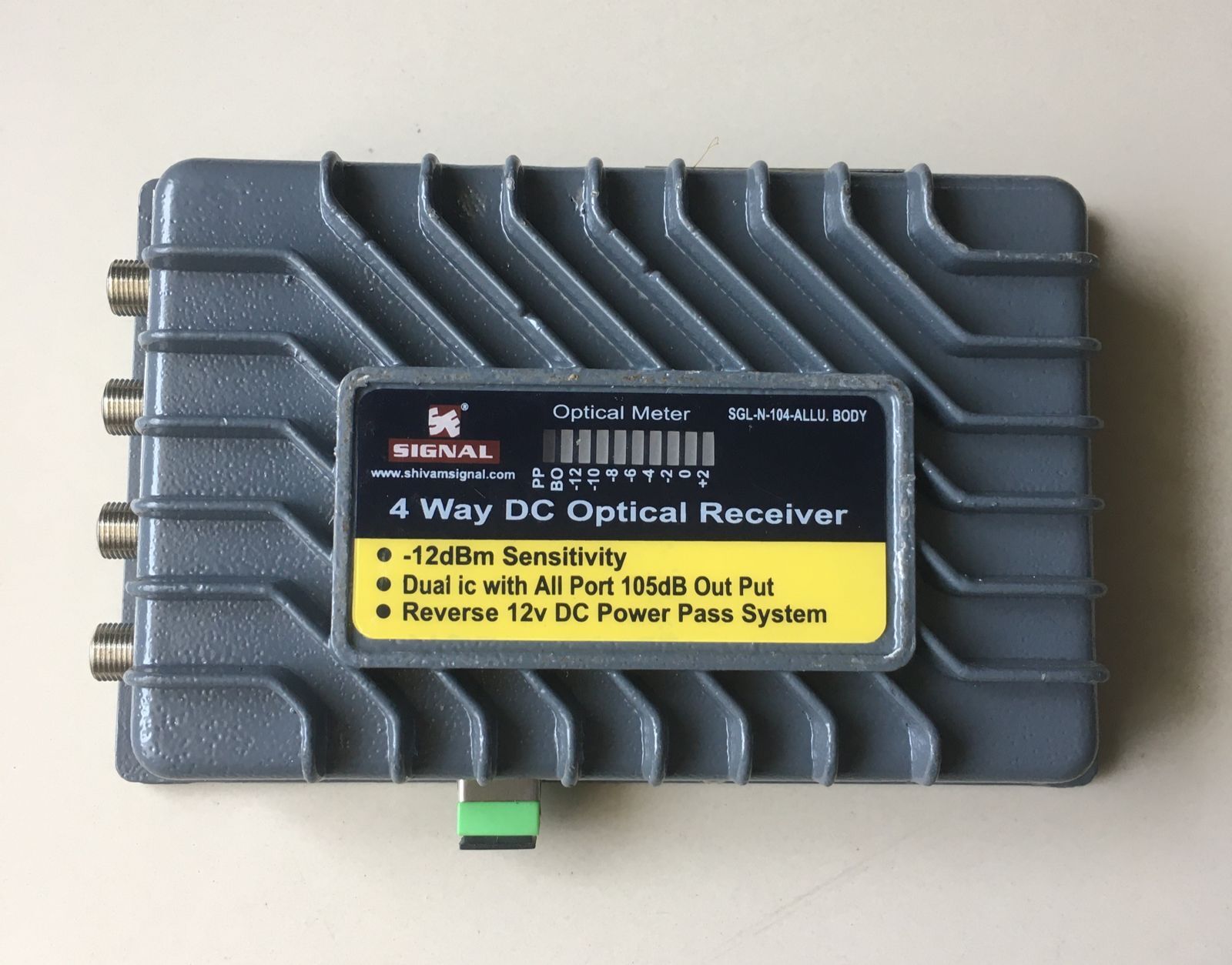 Grey Dc Optical Node 4 Output