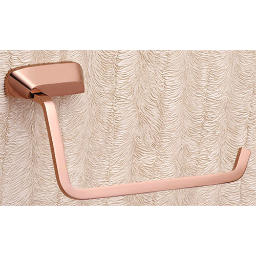 गोल्डन पीवीडी रोज़ गोल्ड फ़िनिश नैपकिन रिंग