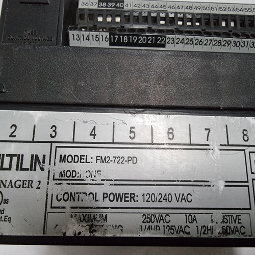Ge Fm2-722-pd Fm2 Feeder Manager Relay