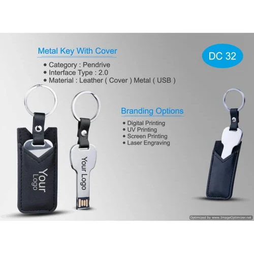 Gray Metal Pen Drive