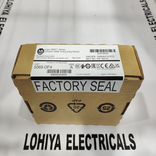 Allen Bradley 5069-of4 Compact 5000 Analog Output Module