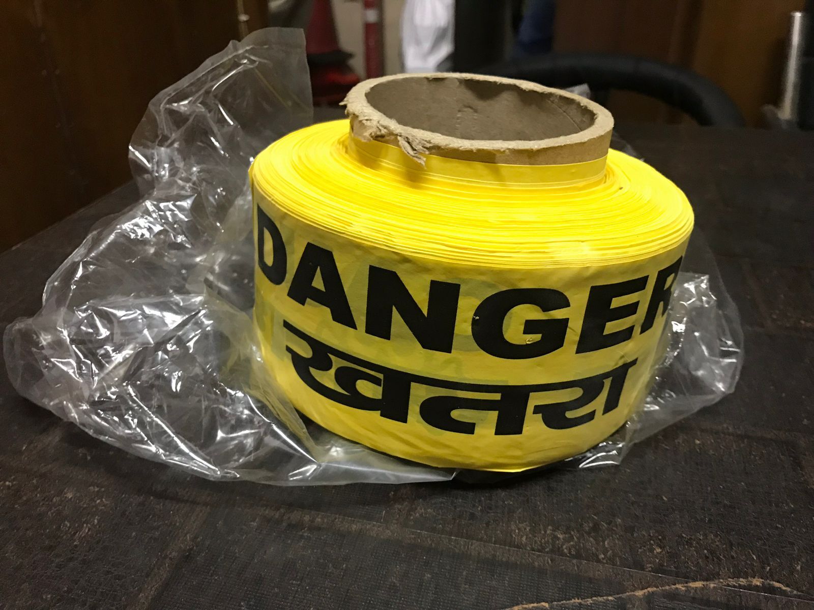 Caution Tape - White Safety Marker | Manual Operation, Warranty Included, Designed For Alert System