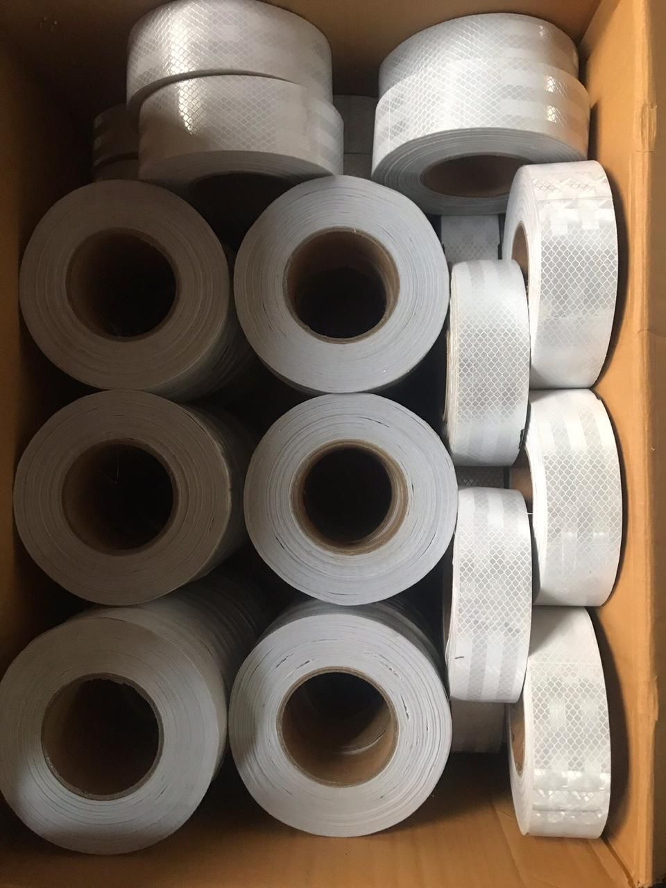 Reflective Tape - 2 Inch Width, 42 Meter Length, Color Options: Blue, Red, White, Yellow | Manual Function, Safety Usage, Warranty Included