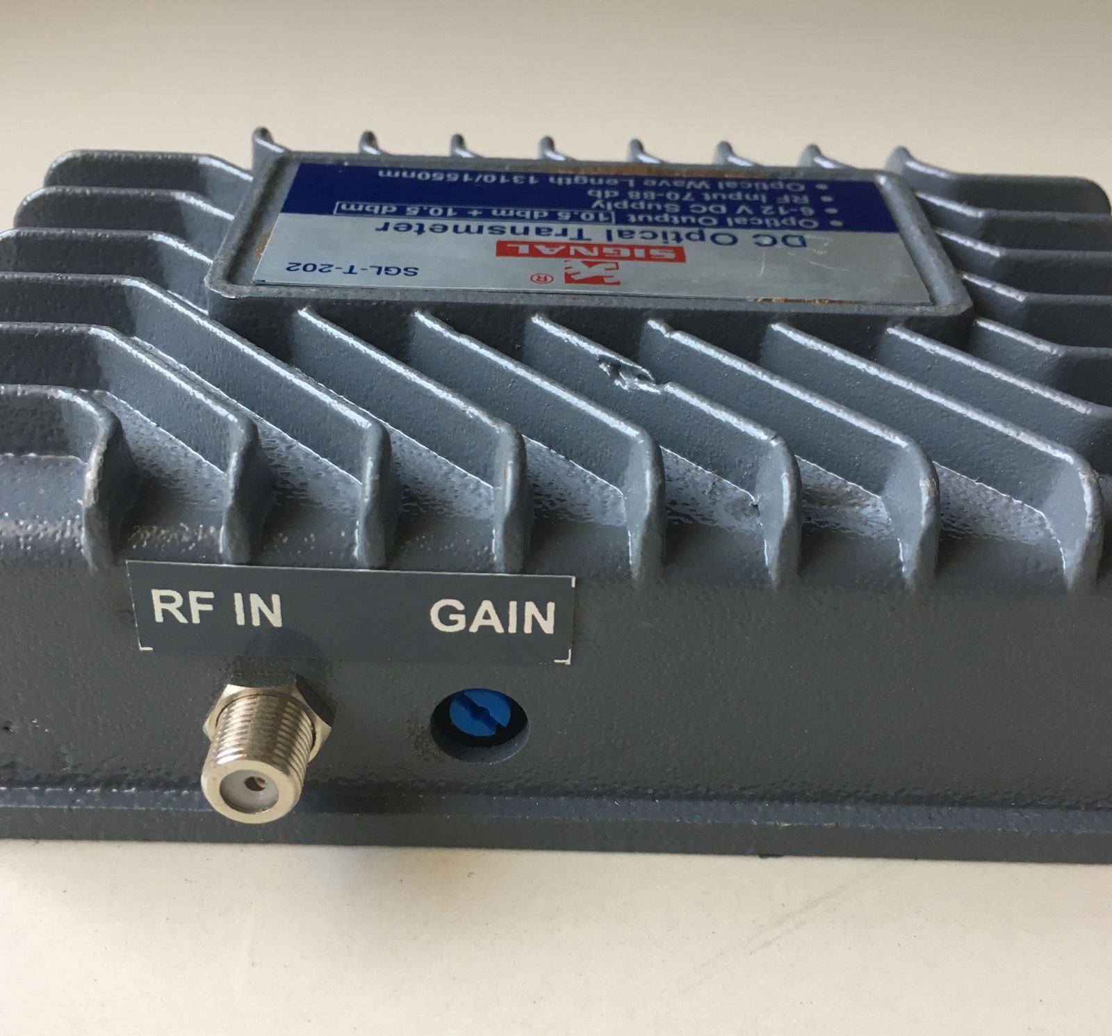 Dc Optical Transmitter 10 Plus 10 Dbm Application: Cable Tv