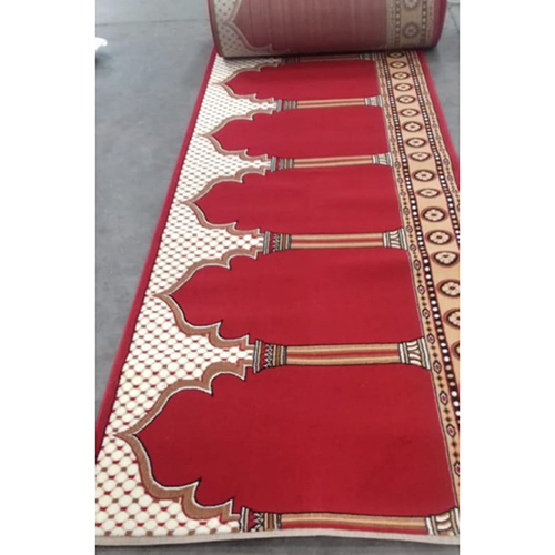 Rectangular Janamaz Carpet Easy To Clean