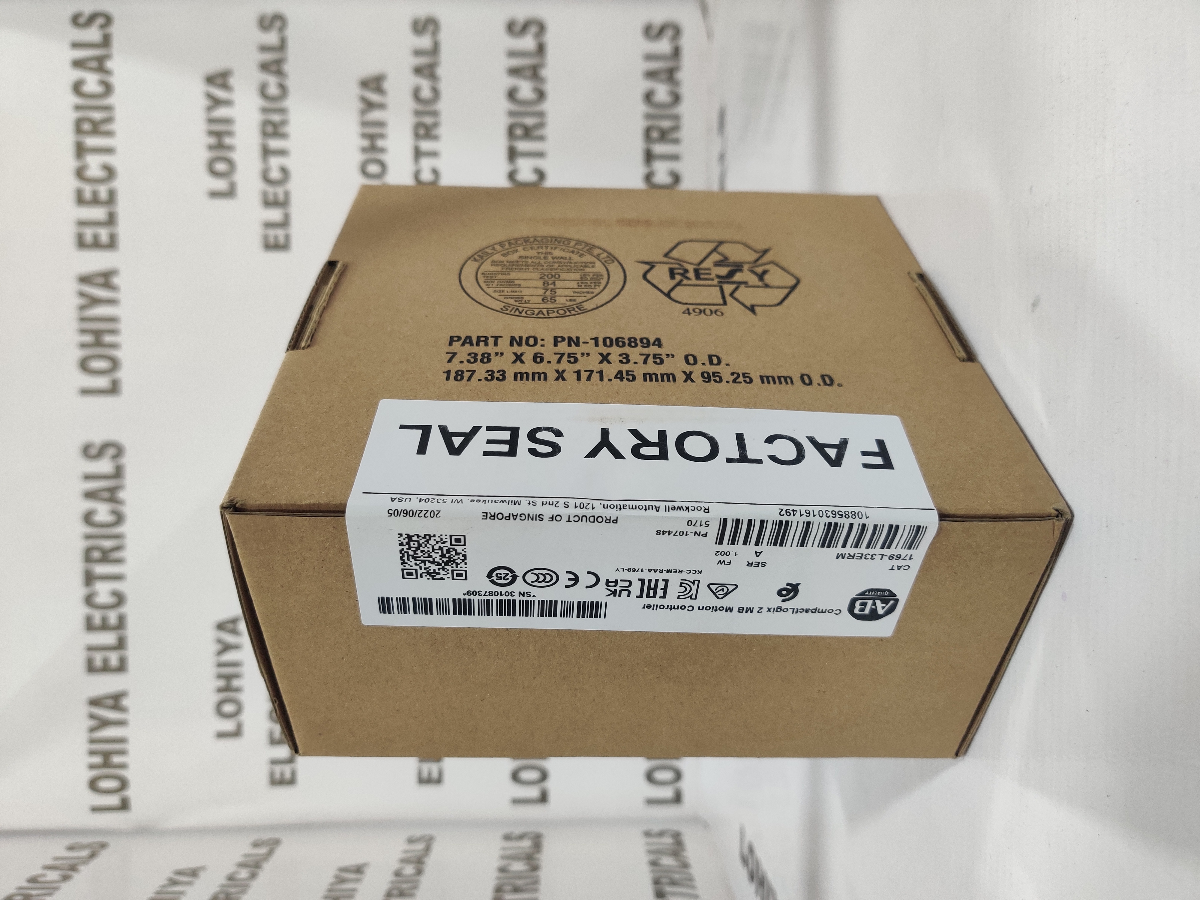 Allen Bradley 1769-l33erm Compactlogix 2 Mb Motion Controller