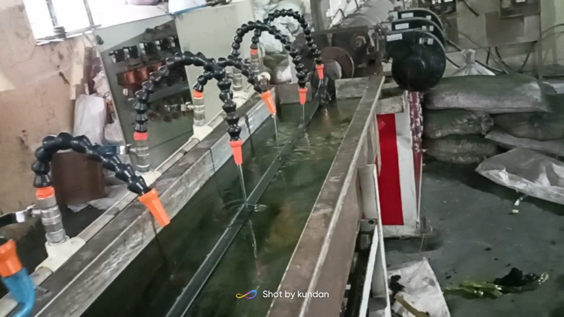 Blue Automatic Pvc Braided Hose Pipe Machine