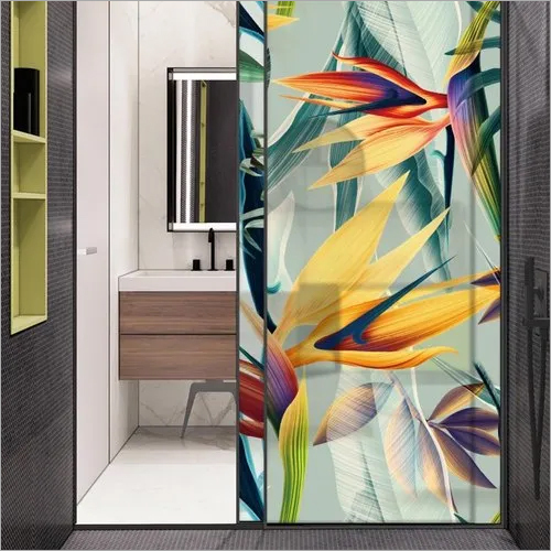 Designer Glass Door Application: Office