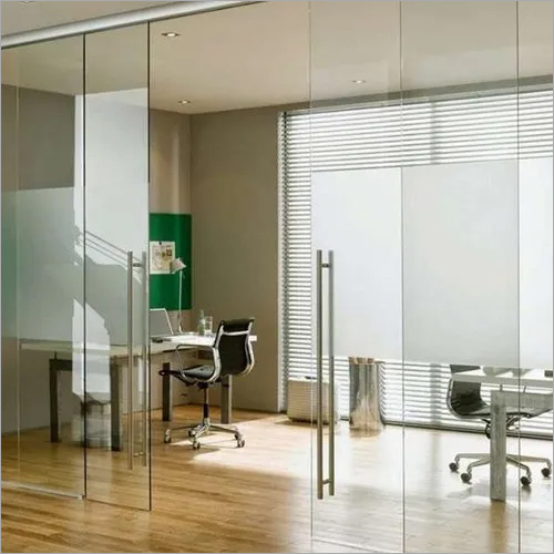 Frameless Glass Door Application: Interior