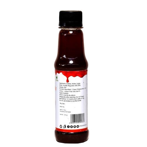 Sweet Chilly Sauce - 210 Grams, 12 Months Shelf Life | Made With Red Chili Peppers, Rice Vinegar, And Sweetening Ingredient