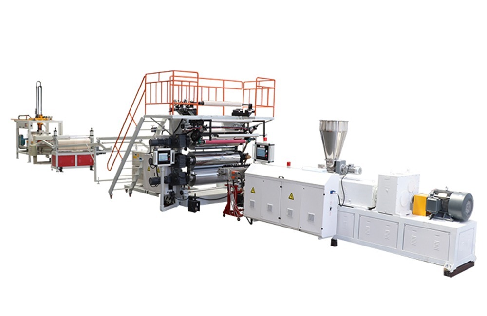 Pvc Lamination Marble Sheet Extruder Machine - 1220mm X 2440mm X 3-8mm, Automatic Operation, 400 Kg/hr Production Capacity, High Gloss Uv Coating, Galvanized Surface Treatment