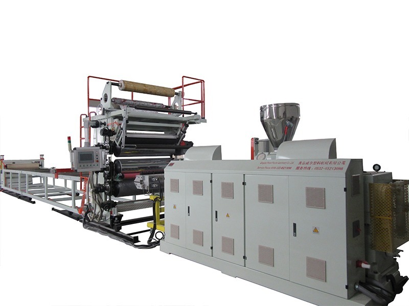 Pvc Lamination Marble Sheet Extruder Machine - 1220mm X 2440mm X 3-8mm, Automatic Operation, 400 Kg/hr Production Capacity, High Gloss Uv Coating, Galvanized Surface Treatment
