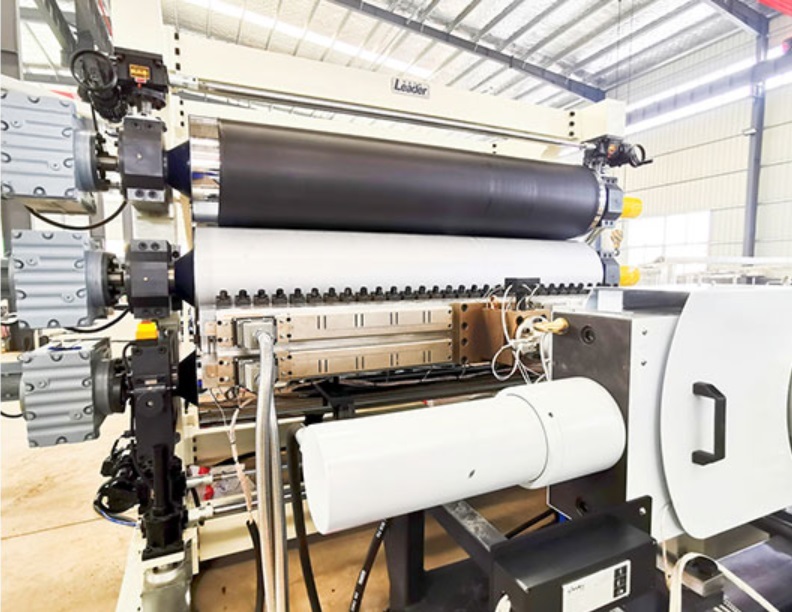Any Pe Hdpe Waterproof Sheet/geomembrane Liner/geocell Sheet Extrusion Line