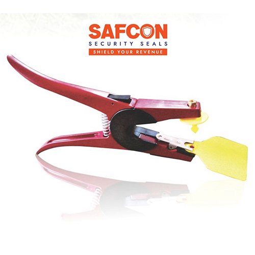 Safcon Visual Ear Tags - Sturdy Plastic Material, Yellow Color , Customizable Identification For Cows, Buffalos, Goats, And Sheep
