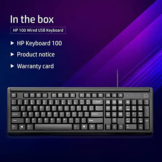 Wired Keyboard With Usb Compatibility